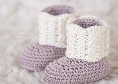 Apricity Cable Baby Booties