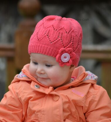 Coralline Flower Hat