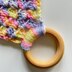 Teething Ring Lovey Blanket