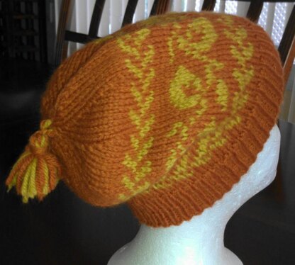 Two Color Andalusian Slouch Hat