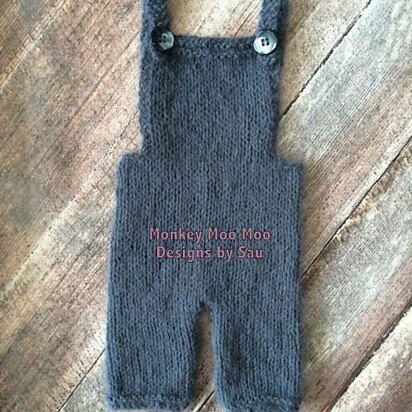 120 Benjamin angora overalls