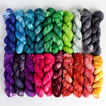 Wonderland Yarns So Fond of Rainbows in Mad Hatter