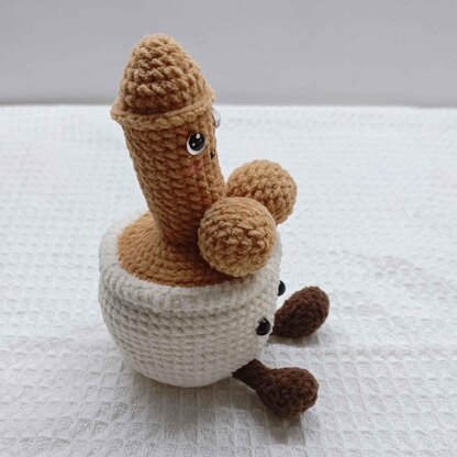 Surprise Christmas Weenie, Crochet Pattern Christmas Tree