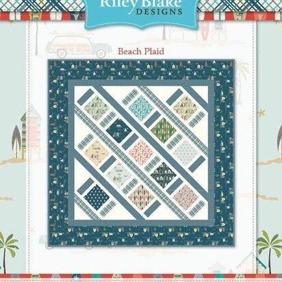 Riley Blake Beach Plaid - Downloadable PDF