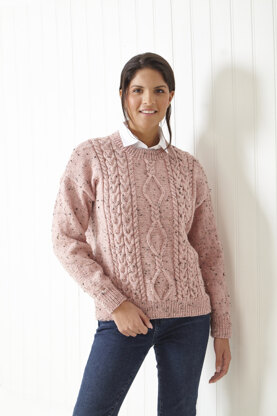 Slipover and Sweater in King Cole Merino Blend DK - 6035 - Downloadable PDF