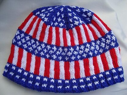 Star spangled cap