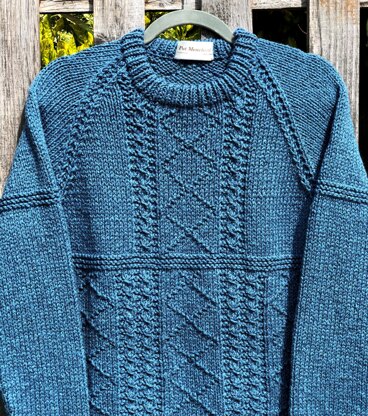 Brixham Gansey Raglan Sweater