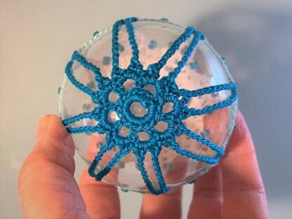 Dazzle Teal Ornament