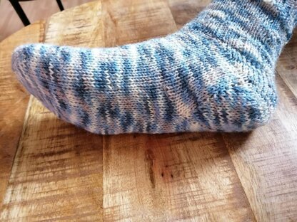 Easy (oval heel) socks