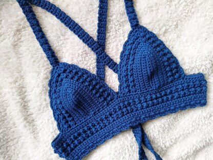 Crochet Pattern - Summer Waves Bralette