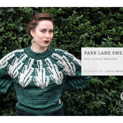 "Park Lane Jumper by Katie Moore" - Jumper Knitting Pattern For Women in The Yarn Collective