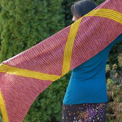 Lyrical Knits Jagged Little Shawl PDF