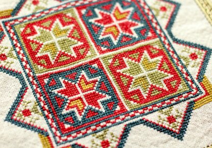 Avlea Folk Embroidery Star Of Chios - Downloadable PDF
