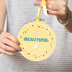 Wool Couture I Am Beautiful Embroidery Kit