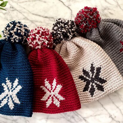 Snowflake Beanie