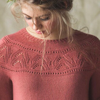 Rose Bush Pullover