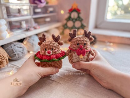 Amigurumi Christmas Reindeer