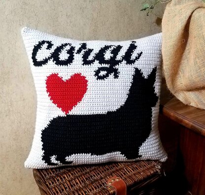 Corgi Pillow
