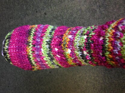 Holes and Slip DK Socks