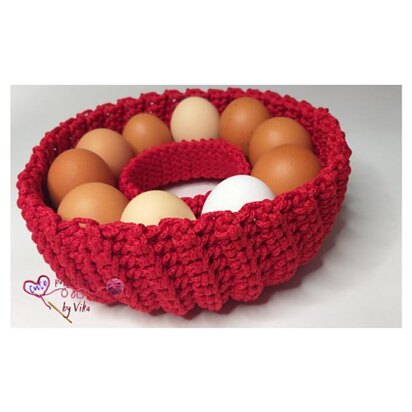 Crochet Easter Basket Pattern