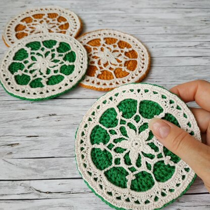 Floral Lace Coaster