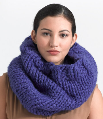 Dobbs Ferry Cowl in Lion Brand Wool-Ease Thick & Quick - 90574B