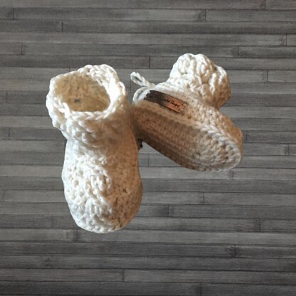Caleb Cabled Booties