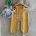 Grey Dungarees Knitting Pattern