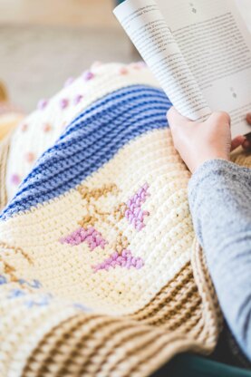 Bloom Afghan Throw
