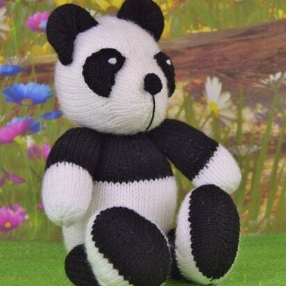 Panda - knitting pattern