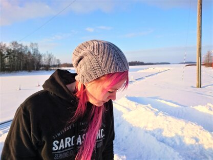 Slanted Beanie