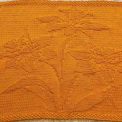 2021 Daffodil bouquet - knitting pattern