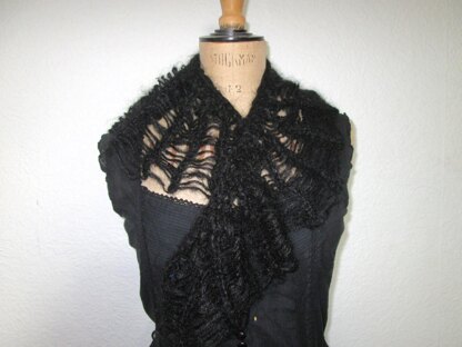 Lacy collar and cowl