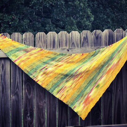 Weave and Fade Shawl