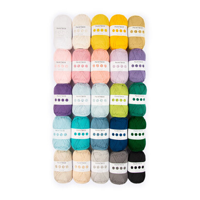 Paintbox Yarns Cotton DK 25 Ball Colour Pack