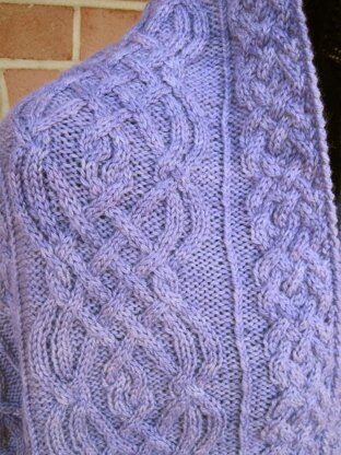 Fraser Cabled Shawl