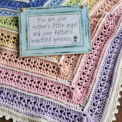 Hannah's Unicorn Baby Blanket