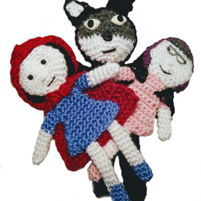 Little Red Riding Hood Rag Dolls