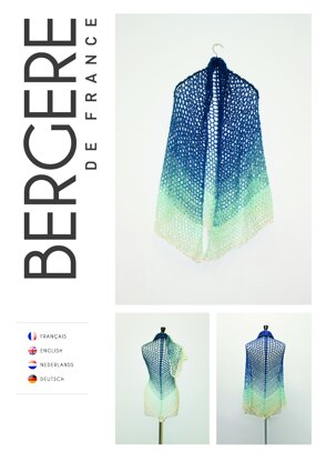 Shawl in Bergere de France Unic - Downloadable PDF