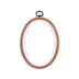 DMC Ovaler Woodgrain Flexi-Ring (10 x 14 cm)