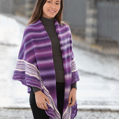 Tori Shawl in Viking Nordlys - Downloadable PDF