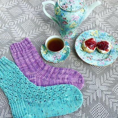 Tea Party Socks