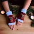 Reindeer Fingerless Gloves