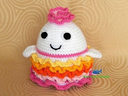 Amigurumi Flower Monster Pattern No.22