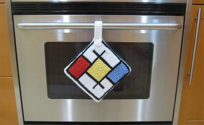 Mondrian Pot Holder