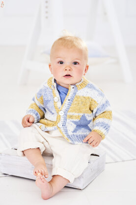 Jumper and Cardigan in Stylecraft Bambino & Bambino Prints - 9745 - Leaflet