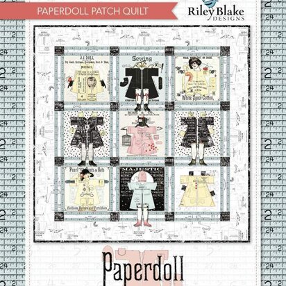 Riley Blake Paperdoll Patch Quilt - Downloadable PDF