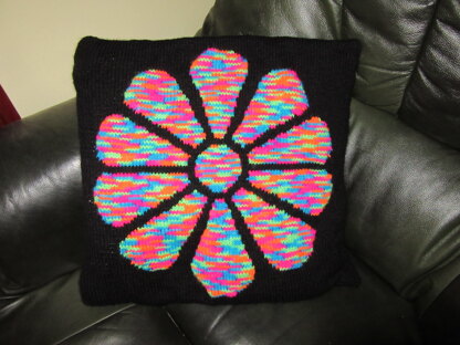 Rose window cushion