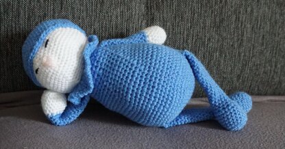 Crochet Pattern Sleeping Bunny!