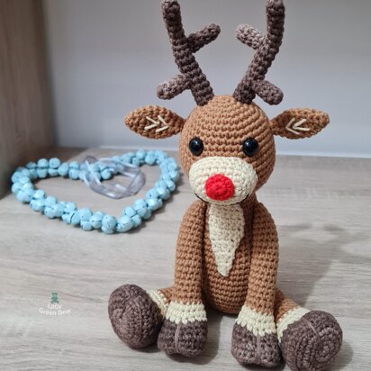 Rudolph the Reindeer - US Terminology - Amigurumi